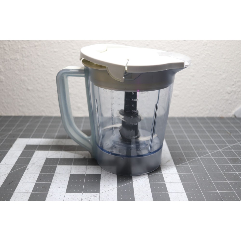 Ninja Kitchen System Pulse 48 oz Pitcher for BL250 BL206 BL207 Bowl WHITE